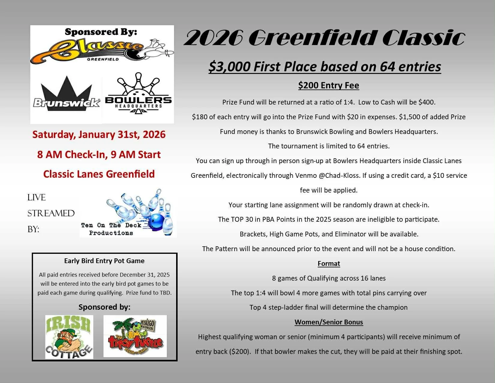 2026 Greenfield Classic
